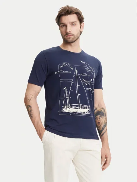 T-Shirt YSABEL MORA μπλε