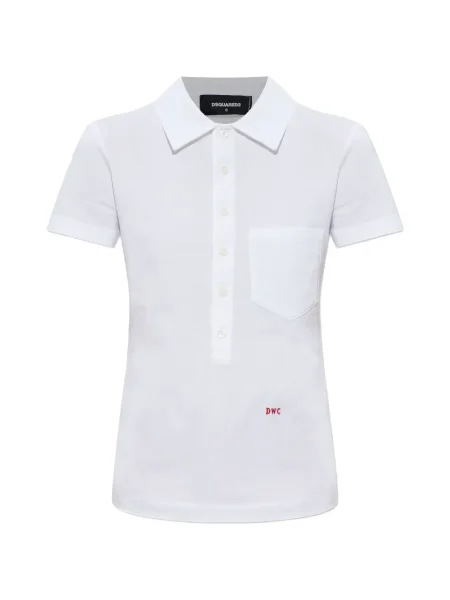 Polo Dsquared2 alb