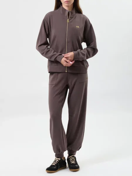 Костюмний спортивний костюм Ea7 Emporio Armani коричневий