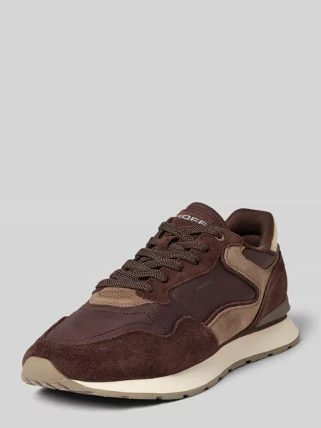 Sneakersy z mieszanka skóry z detal z logo model City' Hoff
