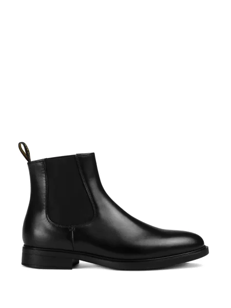 Botine chelsea Doucal's din piele negru