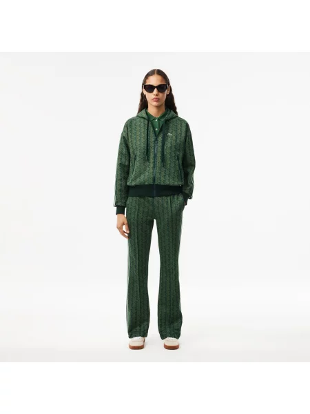 Lacoste толстовка Monogram зелена