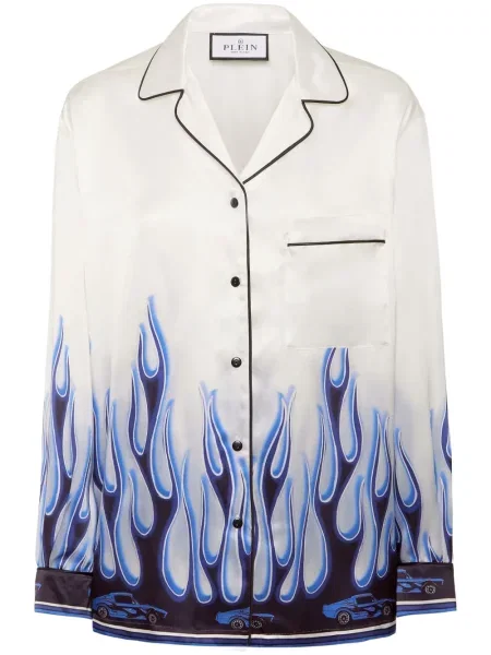 Cămașă Philipp Plein alb