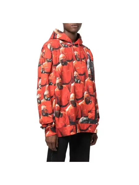 Bluza 424 w miejskim stylu pomarańczowa