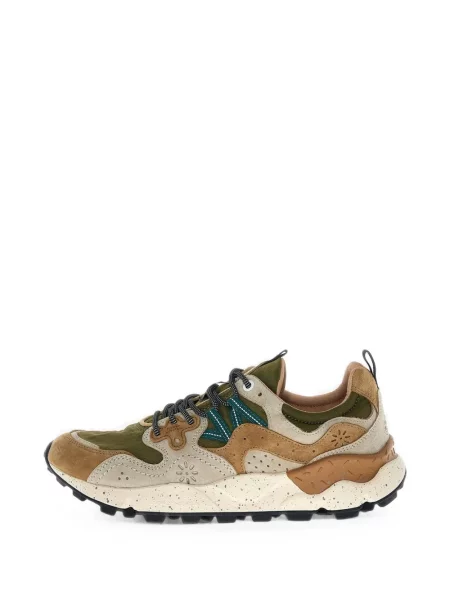 Szarvasbőr virágos sneaker Flower Mountain