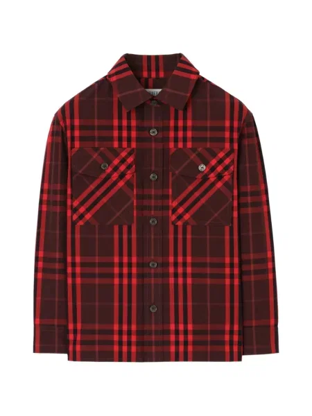 Marškiniai Burberry raudona