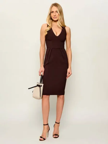 Elisabetta Franchi Rochie maro