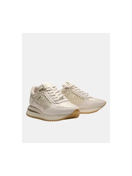 Sneakersy Guess Krémová béžové