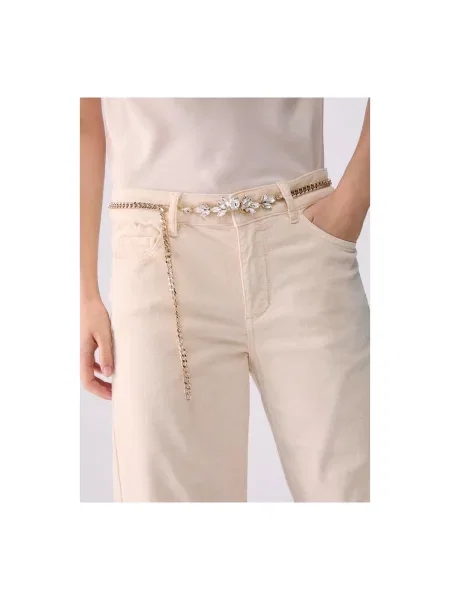 Pantaloni Liu Jo bej