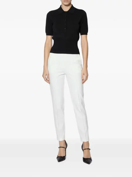 Pantaloni Elisabetta Franchi alb