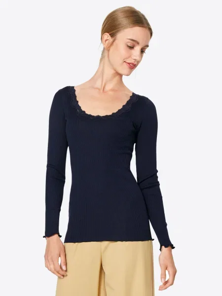 Rosemunde Tricou bleumarin