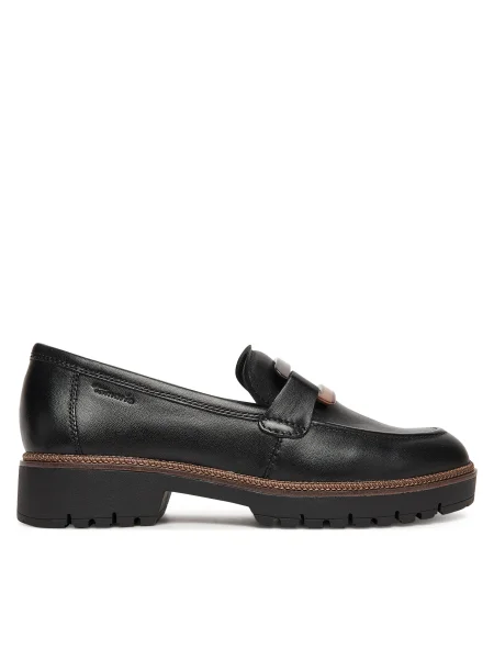 Loafers Tamaris čierna