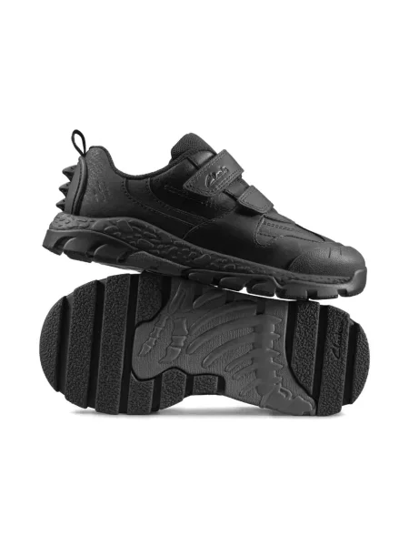 Sneakersy dziecięce Clarks czarne