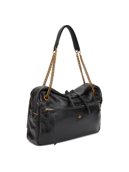 Torebka Vivienne Westwood skórzana czarna