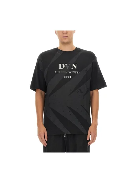 Koszulka Dries Van Noten z nadrukiem czarna