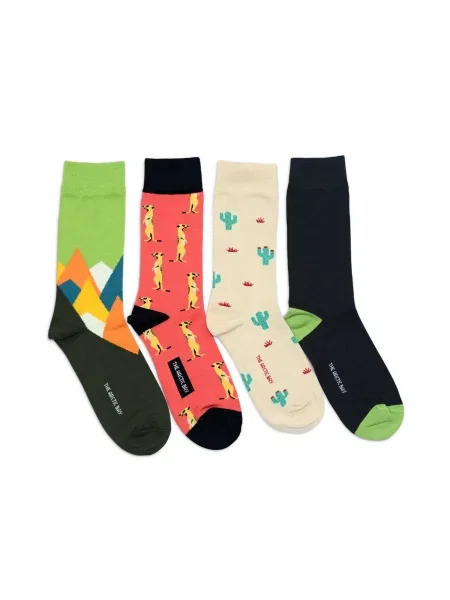 The Arctic Bay Ponožky JANGWA EDITION Gift box 4 Pack Unisex zmiešané farby