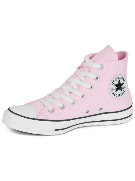 Pantofi Converse cu mărgele roz