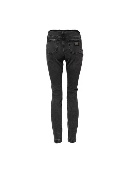 Skinny jeansy skinny Dolce And Gabbana szare