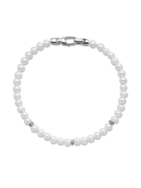 Βραχιόλι David Yurman περιδέραιο ασημί