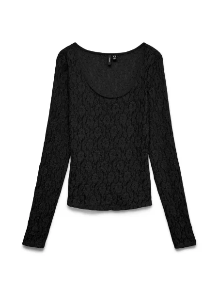 Μπλούζα Vero Moda μαύρο