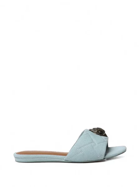 Matlasat sandale Kurt Geiger London albastru