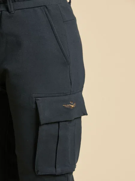Спортивные штаны Aeronautica Militare синие