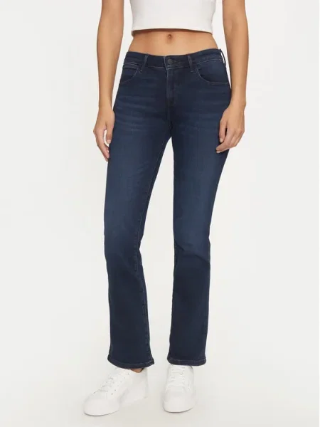 Wrangler Blugi Bleumarin Bootcut Fit