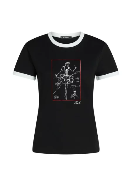 Tricou Karl Lagerfeld negru