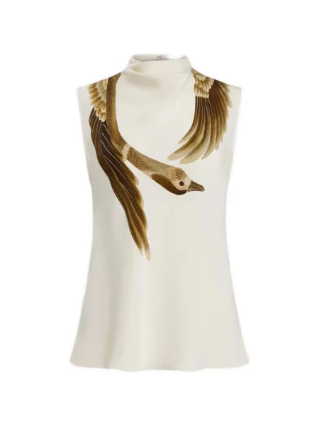 Bluză Altuzarra cu imagine drapată