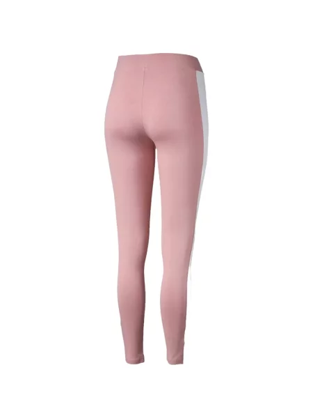 Leggings Puma cu autograf roz