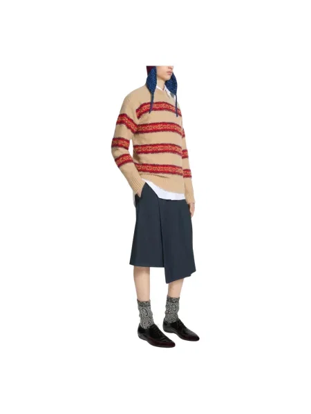 Sweter Dries Van Noten wełniany