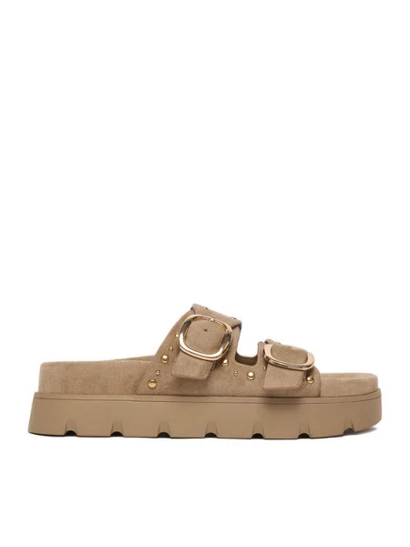 Шлепанцы Deezee бежевые