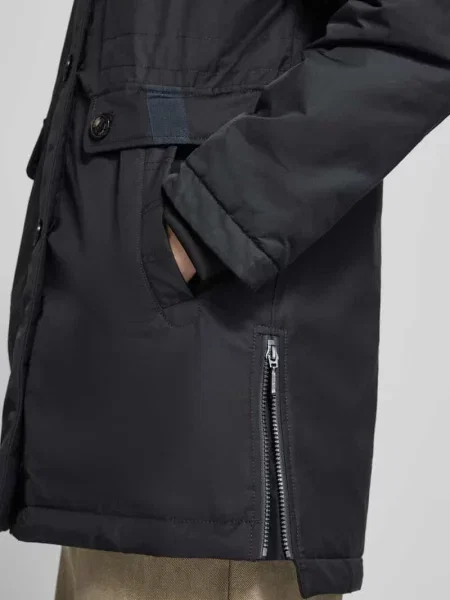 Parka o kroju regular fit z mieszanki bawełny Gil Bret granatowa