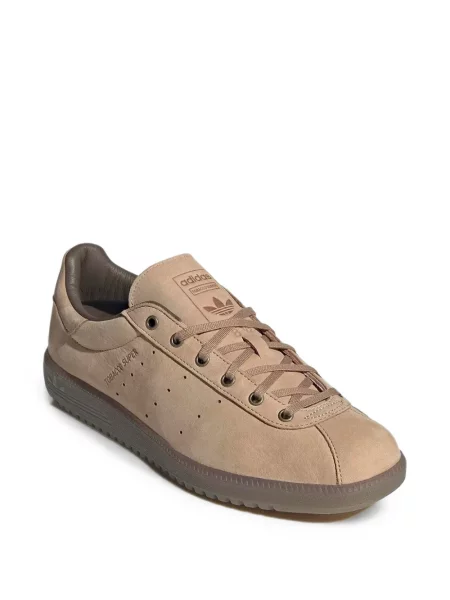 Sneakerși Adidas Adizero din piele zdrențuiți maro