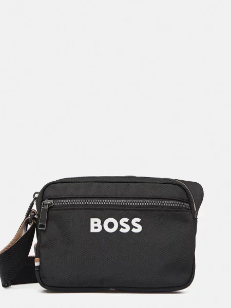 Чанта през рамо BOSS тъмносиньо черно