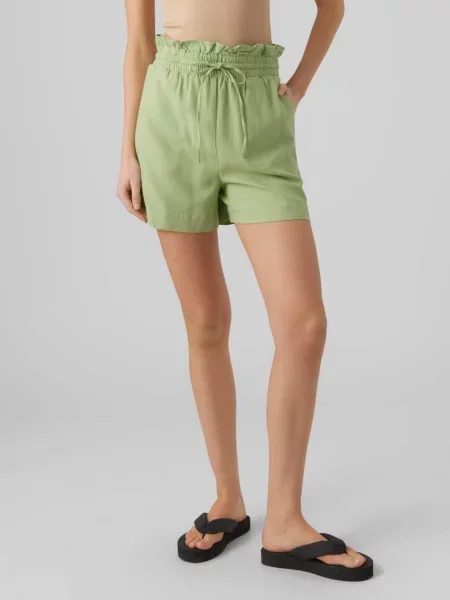 VERO MODA Hlače Mymilo pastelno zelena