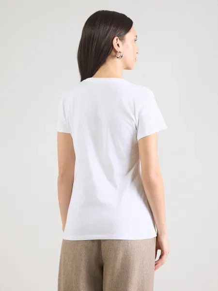 Liu Jo Tricou portocaliu deschis / negru alb