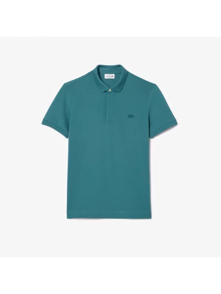 Lacoste Koszulka Polo Smart Paris Z Elastycznej Bawełny niebieska
