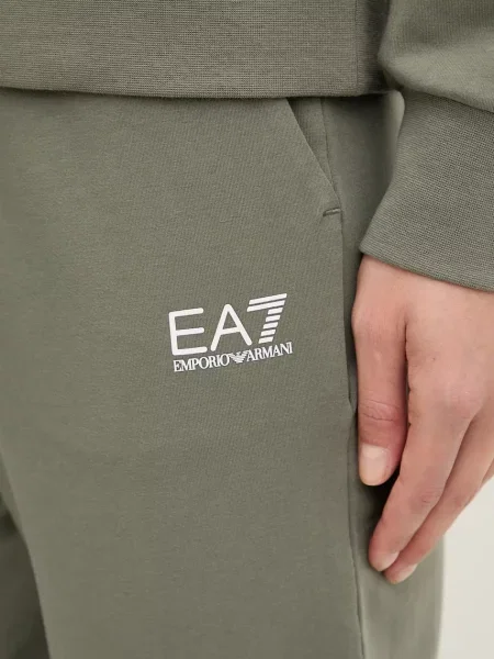 Emporio Armani melegítő szett női elasztánnal zöld