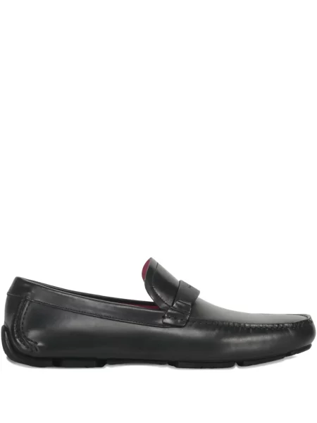 Δερμάτινα σκαρπινια Ferragamo μαύρο