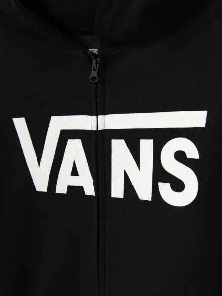 Bluza z kapturem dziecięca Vans czarna