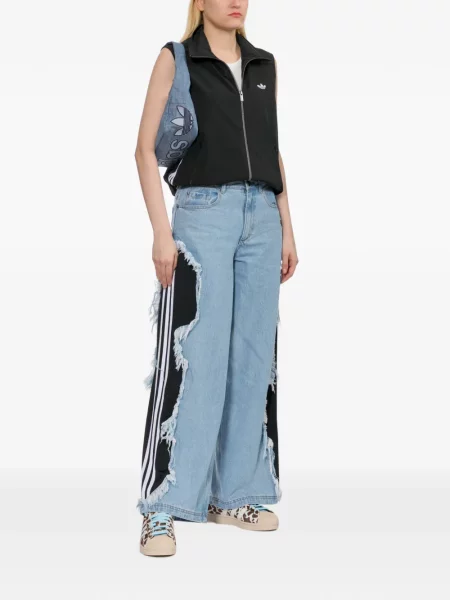 Geantă Adidas cu imagine fără mâneci alergare negru