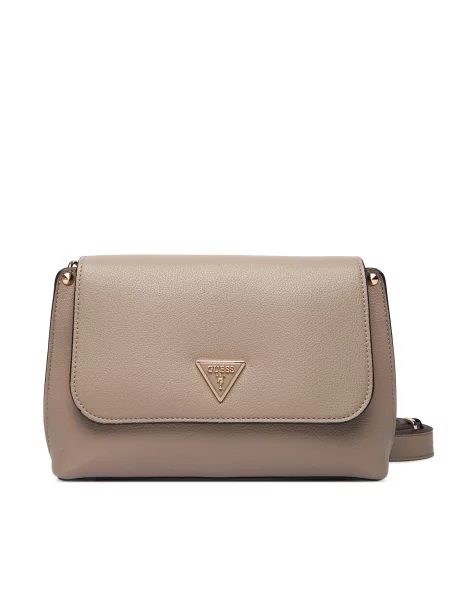 Guess Ročna torba Meridian II Bež siva