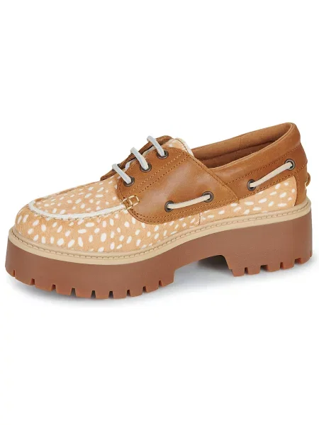 Pantofi Timberland streetstyle cu strasuri maro
