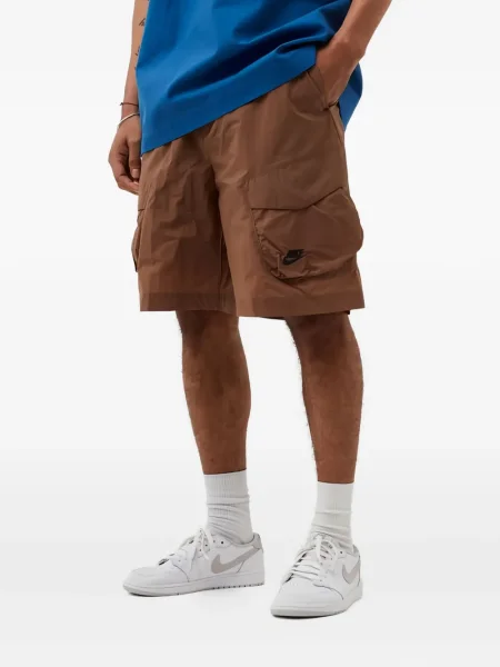 Majica s grafičkim motivom Nike od flisa s printom s kapuljačom plava