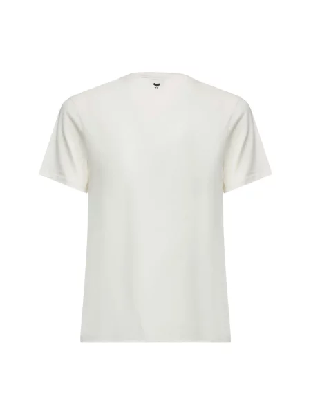 T-shirt z nadrukowanym motywem i logo model ‘TEIERA’ Max Mara Weekend biała