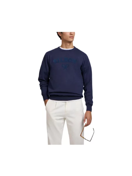 Sweter Silbon niebieski