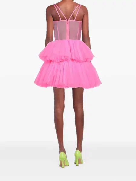 Rochie mini 1913 Dresscode din tul roz