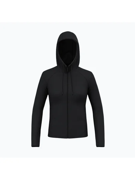 Tricou de trekking pentru femei Salewa Fanes Am Hd black out negru