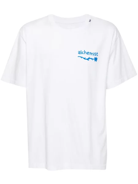 Tricou Alchemist cu imagine alb